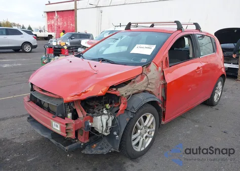 2012 Chevrolet Sonic 2Lt z USA, uszkodzony, nr VIN 1G1JC6SH9C4134433